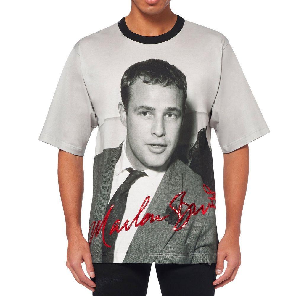 Dolce & Gabbana Marlon Brando T-Shirt DO-8736357286100-S