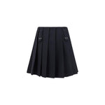Prada Wool pleated Miniskirt PR-P185YSOOO108NF0008-IT40 | M