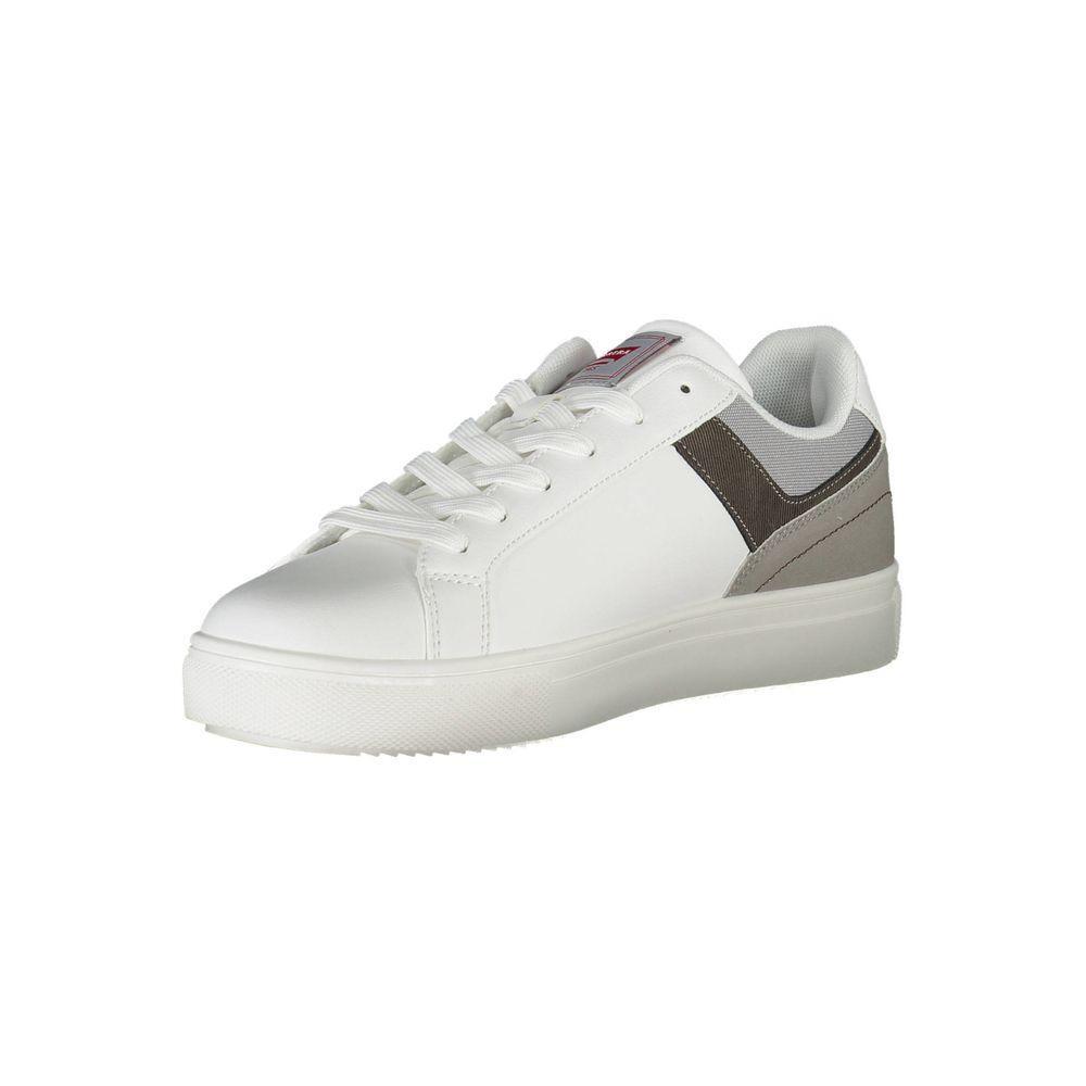 Carrera White Polyester Sneaker CA-21915-EU43/US10
