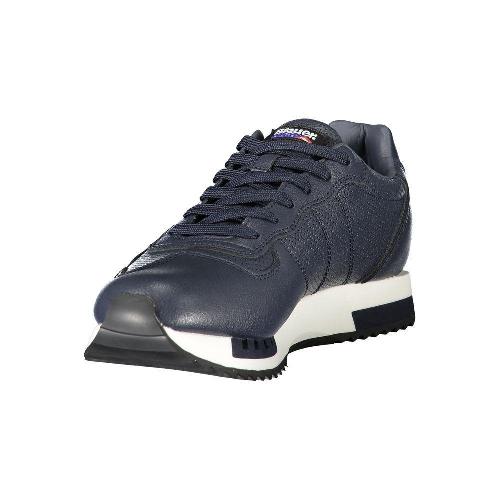 Blauer Blue Leather Men Sneaker BL-39234-EU40/US7