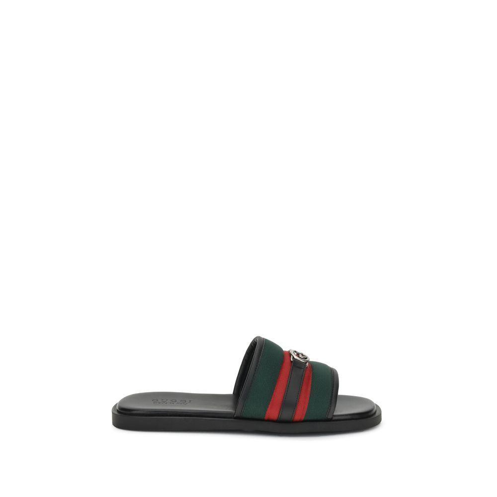 Gucci GG motif Slider Sandals GU-835091HAAHH8449-EU40/US7