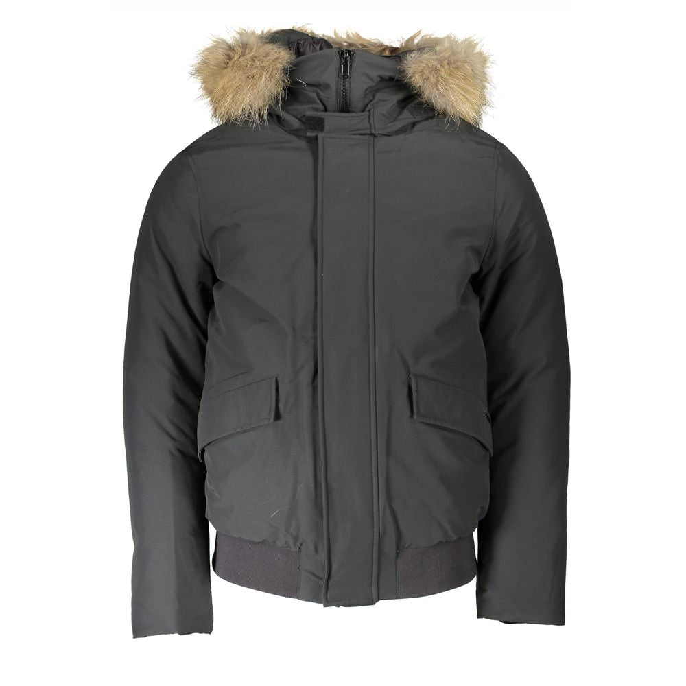 Woolrich Gray Cotton Jacket WO-24341-XL