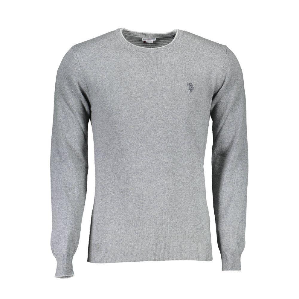 U.S. POLO ASSN. Gray Wool Sweater US-24744-XXL