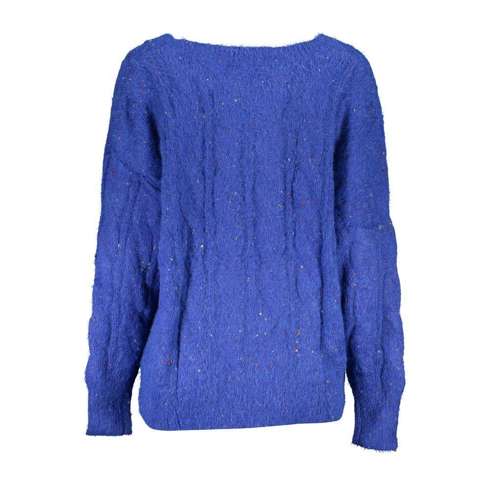 Desigual Blue Polyester Sweater DE-24881-XL
