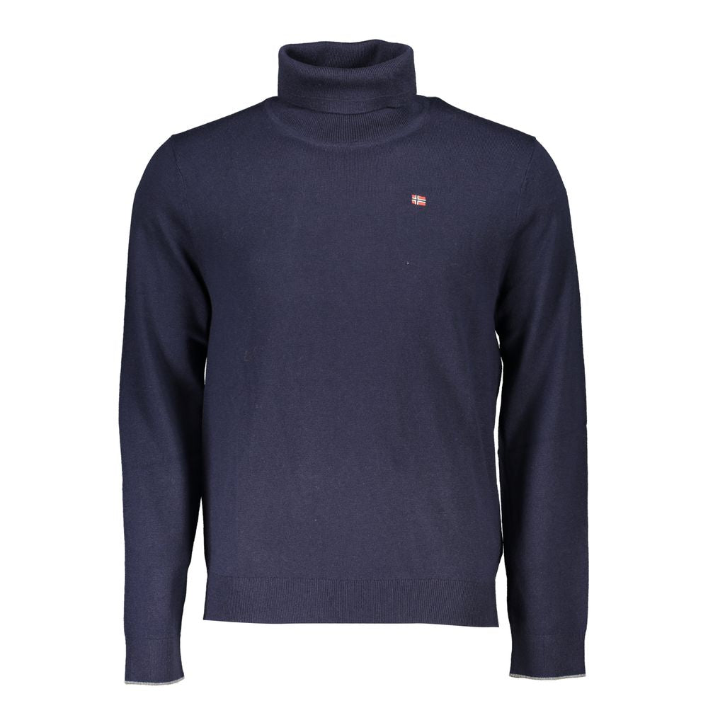 Napapijri Blue Fabric Sweater NA-25298-S