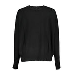 Patrizia Pepe Black Fabric Sweater PA-26487-XS