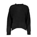 Patrizia Pepe Black Fabric Sweater PA-26491-XS