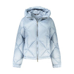 K-WAY Blue Polyester Jackets & Coat KW-34409-S