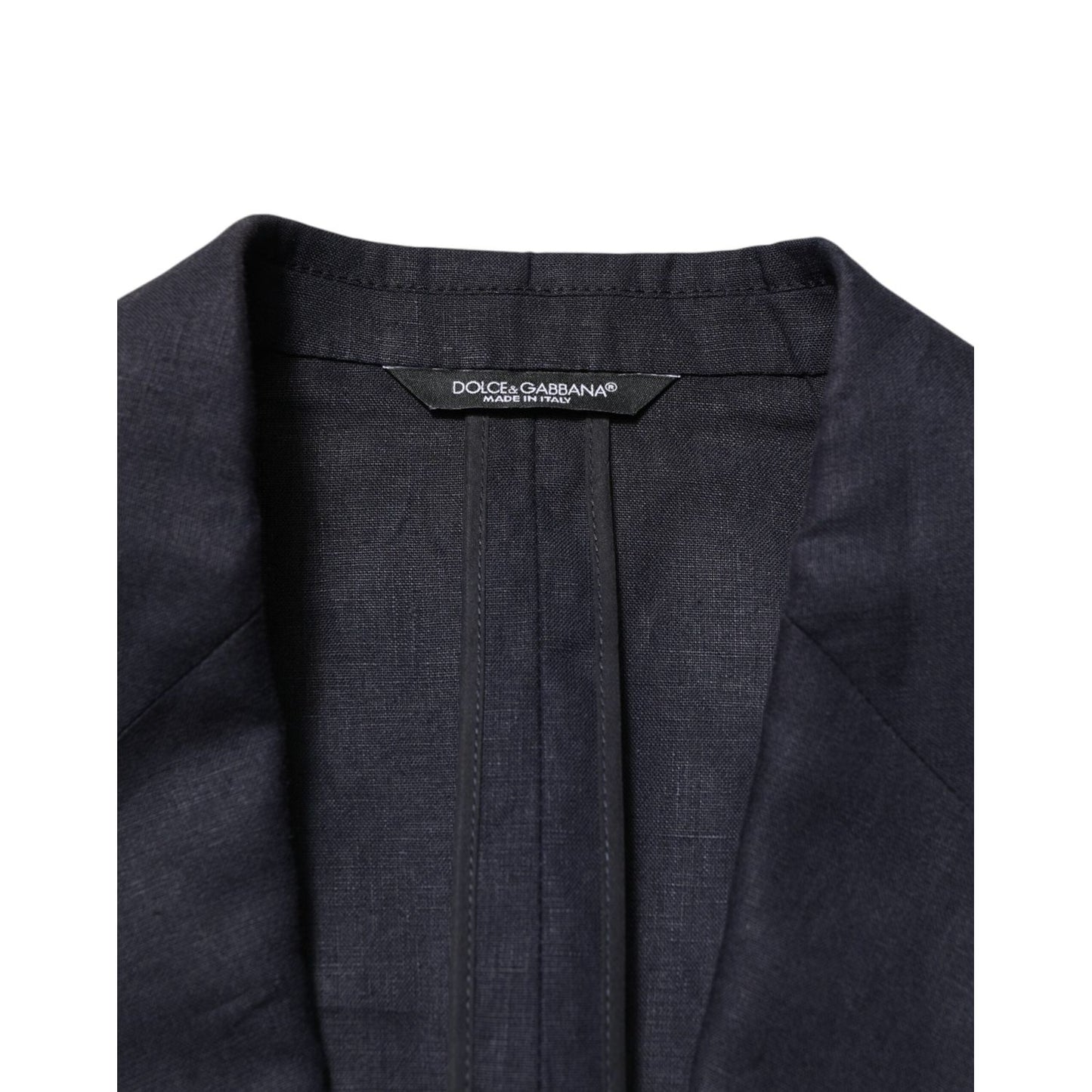 Dolce & Gabbana Dark Blue Single Breasted Men Suit Blazer JKT41548-44