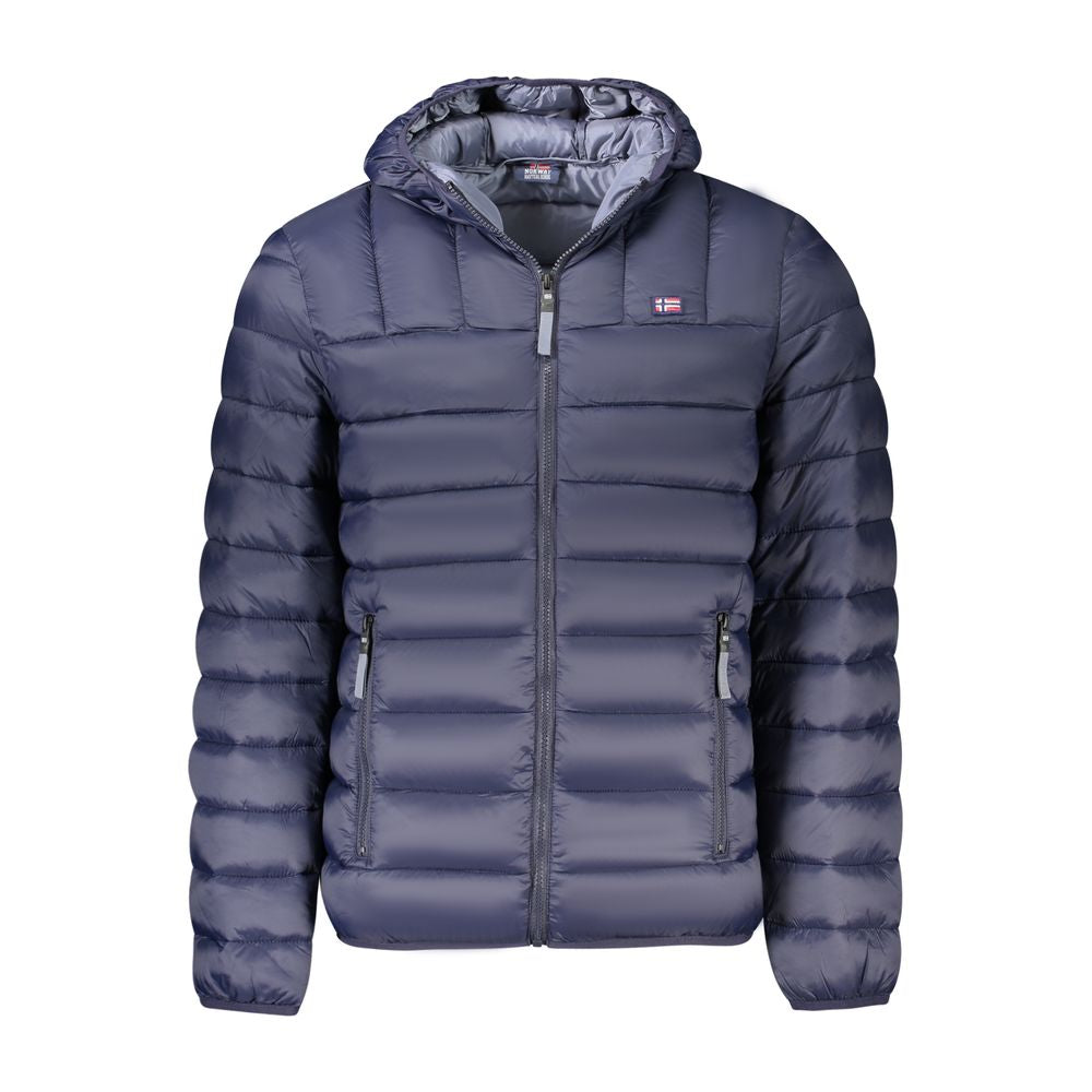 Norway 1963 Blue Polyamide Men Jacket NO-39336-L