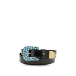 Valentino Garavani VLogo Belt VA-7W2T0SQ2EQV0NO-80 CM / 32 INCHES