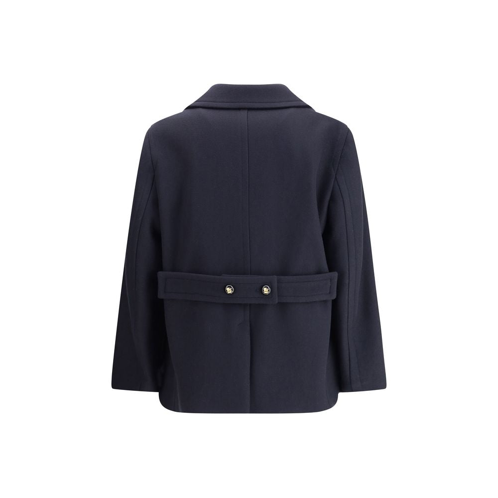 Valentino Double-breasted Coat VA-7V3CJ047AW8FA8-IT46 | S
