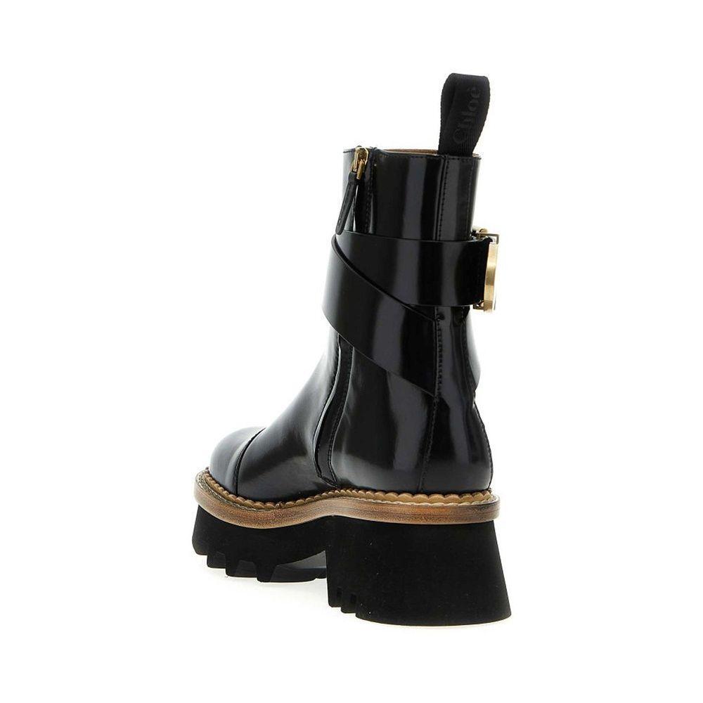 Chloé Owena Leather Boots CH-8735324700884-EU36/US6