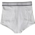 Dolce & Gabbana White Cotton Stretch Branded Logo Underwear BIK1827-2
