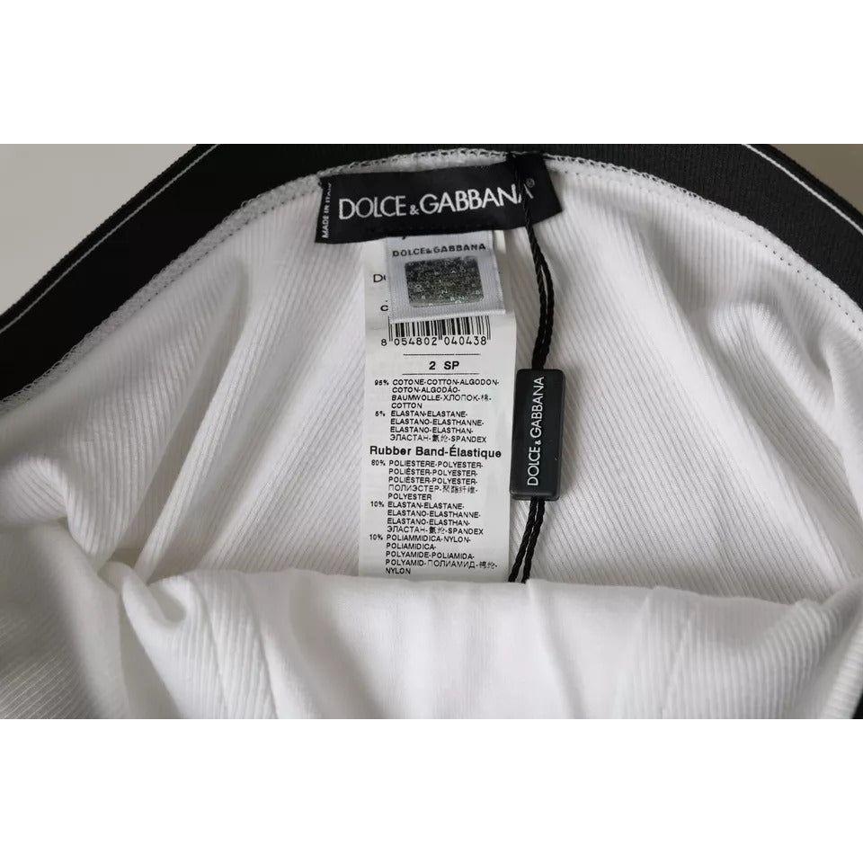 Dolce & Gabbana White Cotton Stretch Branded Logo Underwear BIK1827-2