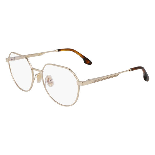 Victoria Beckham Gold Metal Glasses (Frames) 1728,67434610848,Accessories,Glasses (Frames) - Glasses and Sunglasses - Accessories,Glasses and Sunglasses - Accessories,Gold,New with tags,Victoria Beckham,Women