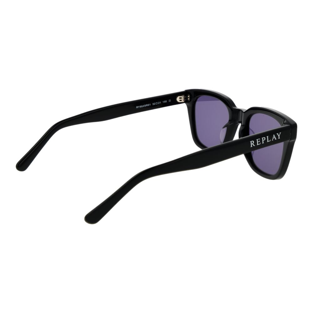 Replay Black Plastic Sunglasses 1728,67345776800,Accessories,Black,Glasses and Sunglasses - Accessories,New with tags,Replay,Sunglasses - Glasses and Sunglasses - Accessories,Unisex