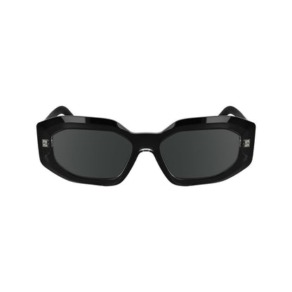 Karl Lagerfeld Black Injected Sunglasses
