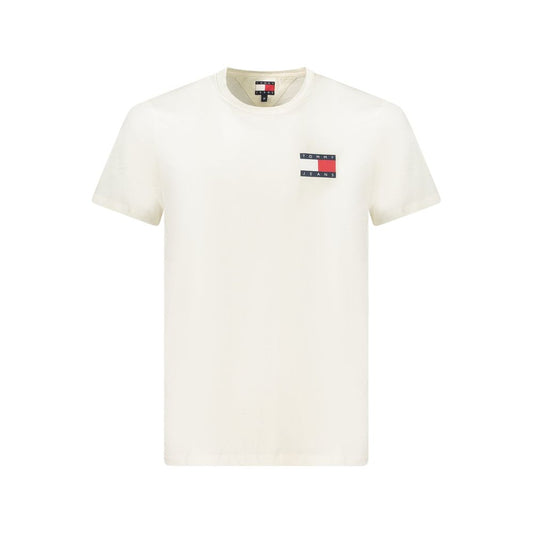 Tommy Hilfiger White Cotton T-Shirt