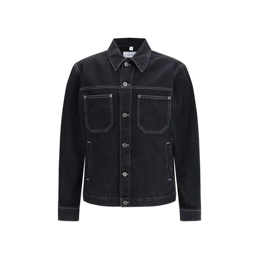 Off-White Black Cotton Denim Jacket