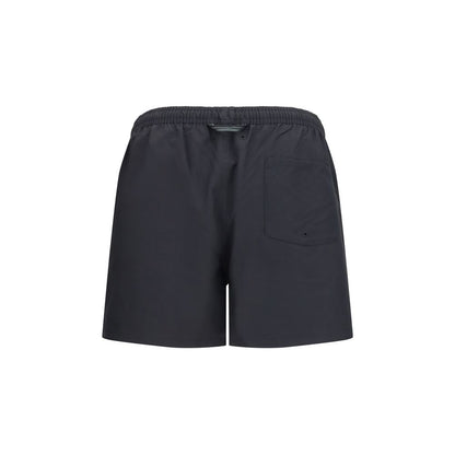 Fred Perry Black Recycled Polyester Short And Mini Shorts