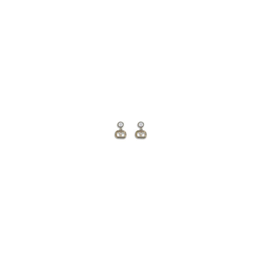 Valentino Garavani Gold Metal Earrings