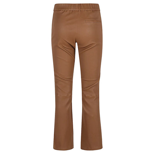 ENES Trousers Camel RELAXBOOTCUTPLONGESTRETCHCAMEL