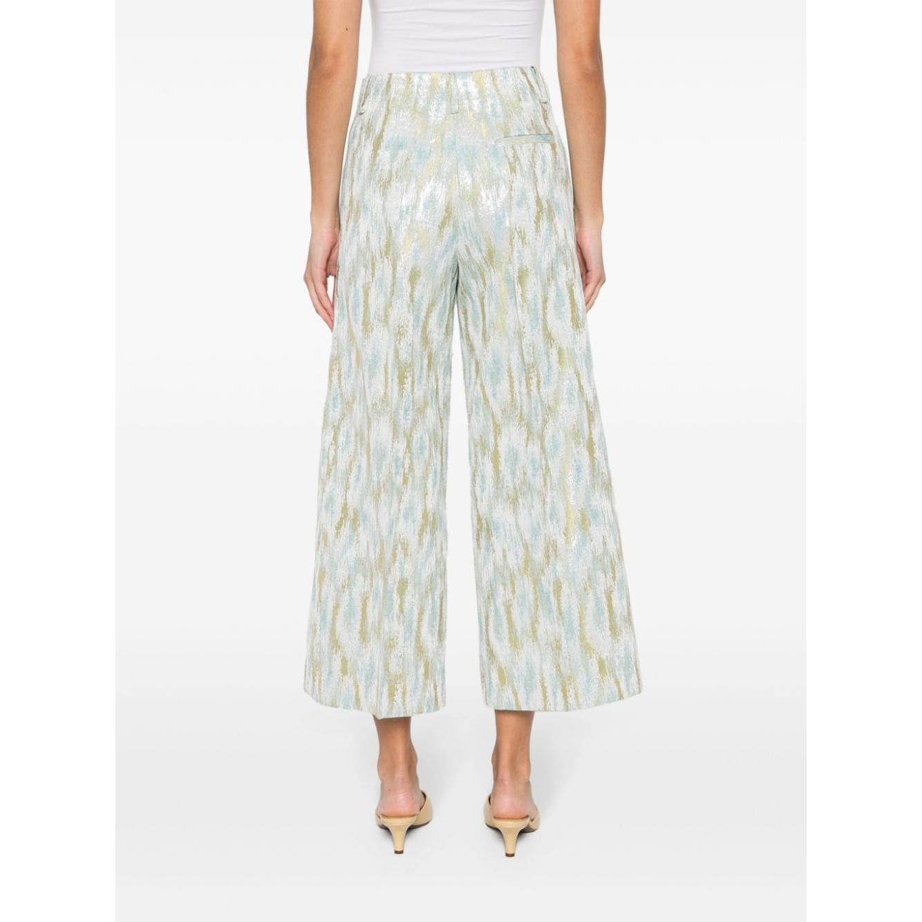 Erika Cavallini Semi-Couture Trousers MultiColour P4SQ02MXLAG