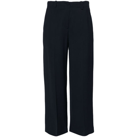 Erika Cavallini Semi-Couture Trousers Blue P4SR03K69