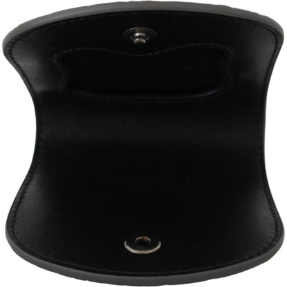 Dolce & Gabbana Gray Exotic Skin Condom Case Holder Pocket Wallet Dolce & Gabbana