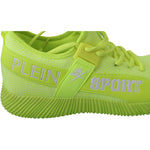 Philipp Plein Green CARTER Logo Hi-Top Sneakers Shoes MV2984-40