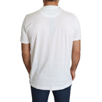 Dolce & Gabbana White Saint Valentine Hearts Print Men T-shirt TSH5471-46