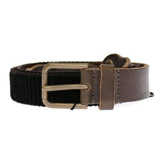 Dolce & Gabbana Brown Leather Logo Cintura Gürtel Belt 1728,35% Leather,67345645728,95 cm / 38 Inches,Accessories,Belts - Accessories,Belts - Men - Accessories,Brown,Dolce & Gabbana,Material: 65% Cotton,Men,Men - Accessories,New with tags,Regular Belts -