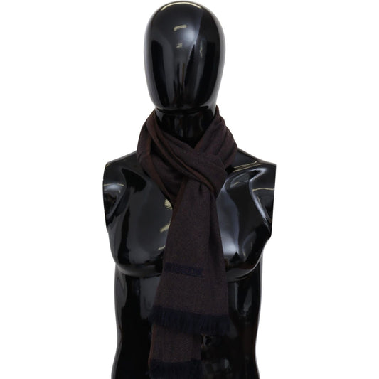 Missoni Brown 100% Cashmere Unisex Neck Wrap Fringes Scarf 1728,67345645728,Accessories,Brown,Material: 100% Cashmere,Men,Men - Accessories,Missoni,New with tags,Scarves - Accessories,Scarves - Men - Accessories,Scarves - Scarves - Accessories