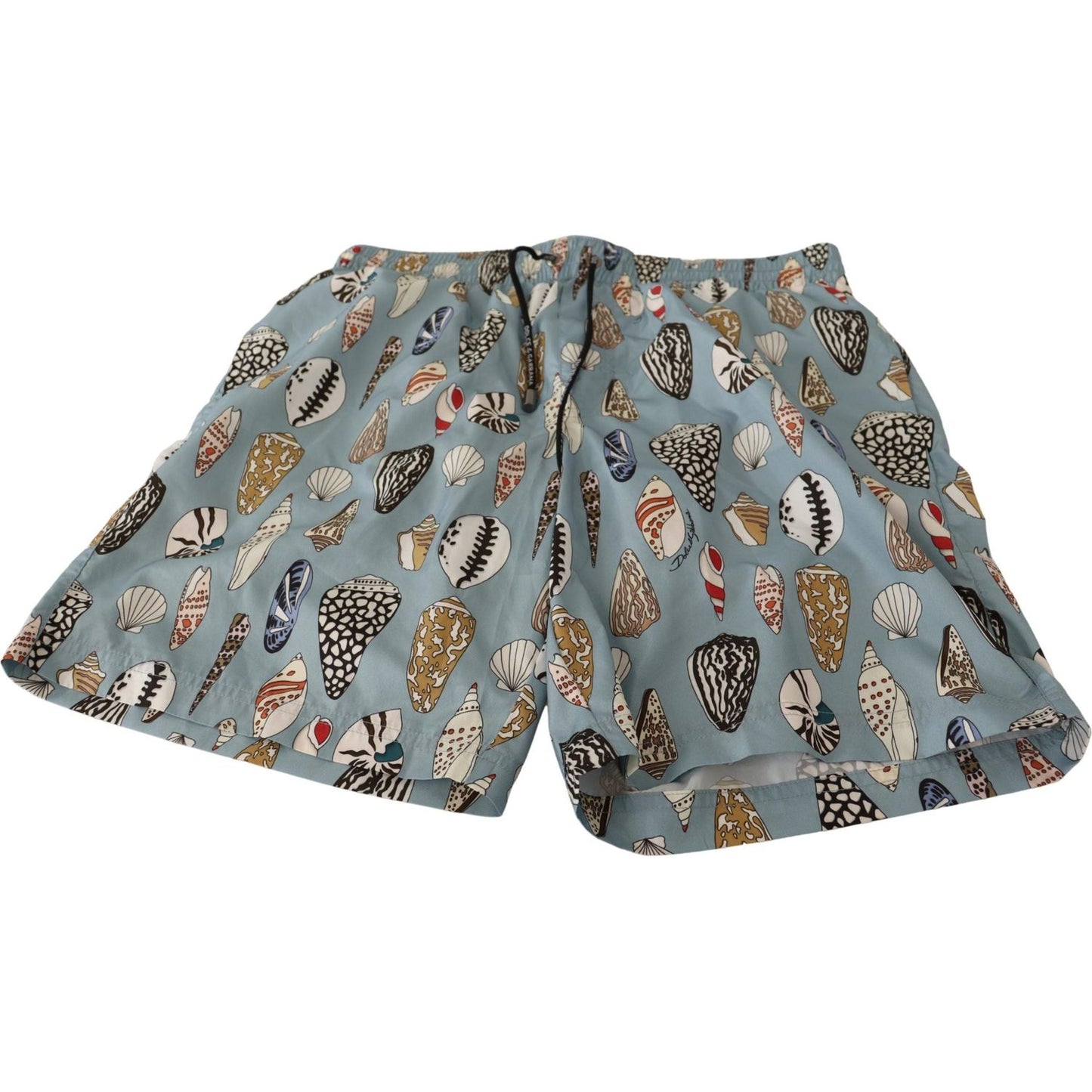 Dolce & Gabbana Blue Seashell Beachwear Swimwear Shorts BIK1493 -IT3