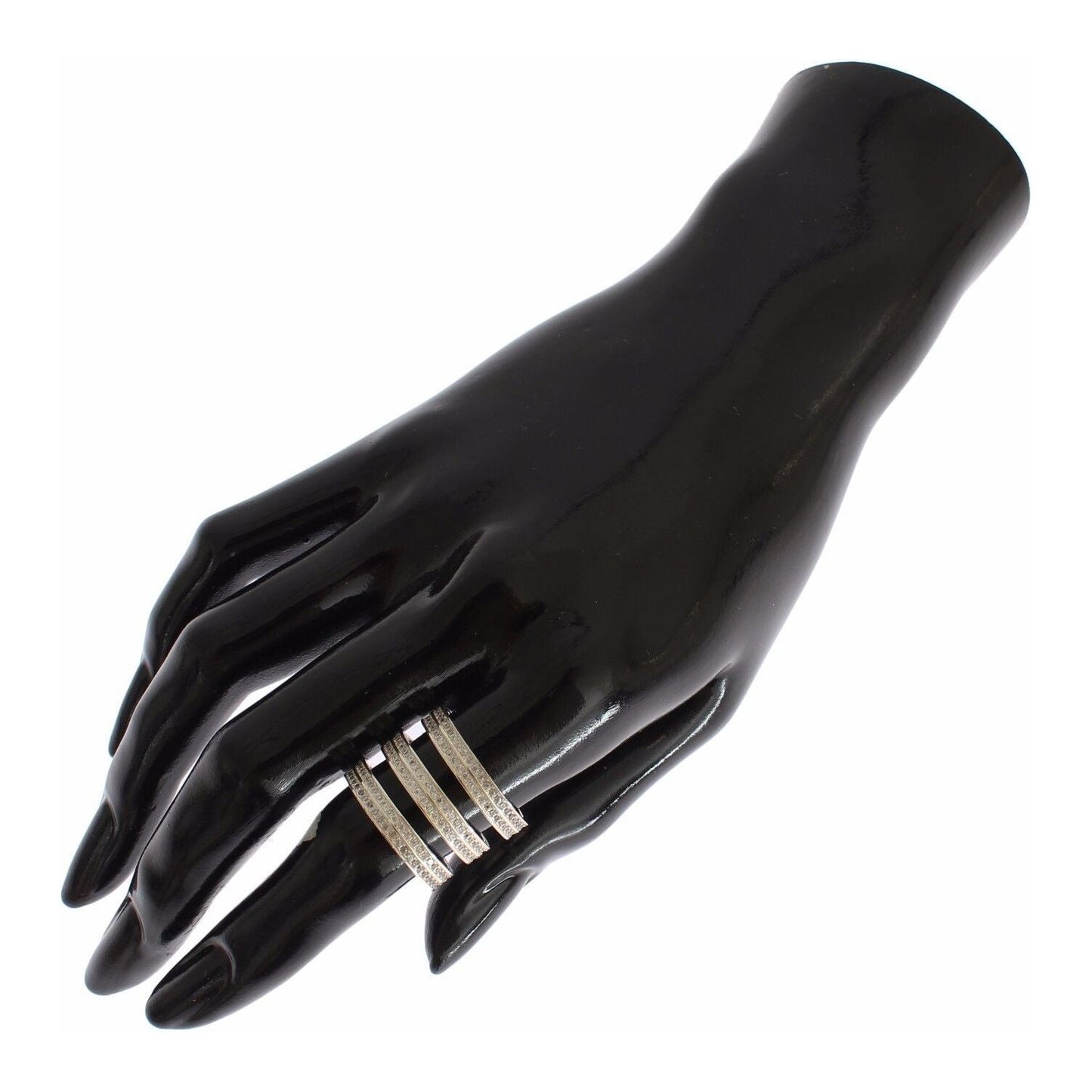 Nialaya Authentic Womens Clear CZ 925 Sterling Silver Ring1728,67345645728,Accessories,Category - Jewellery,EU49 | US5,EU52 | US6,EU54 | US7,EU56 | US8,Jewellery - Accessories,Jewelry,Material: 925 Sterling Silver,Men,New with tags,Nialaya,Rings - Jewelle