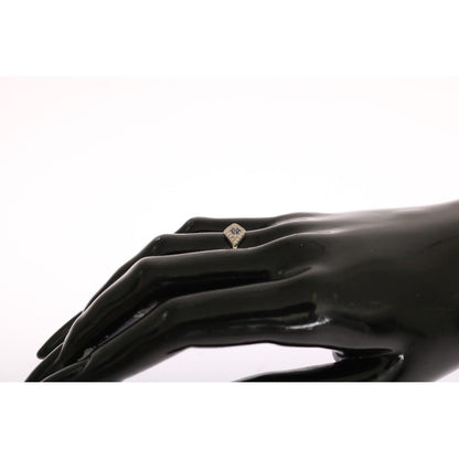 Nialaya Blue Red CZ 925 Silver Womens Clear Ring Ring