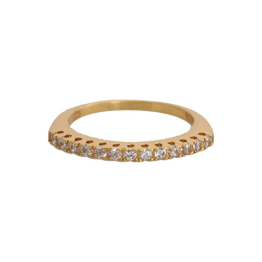 Nialaya Gold Authentic Womens Clear CZ Gold 925 Silver Ring1728,67345645728,Accessories,Category - Jewellery,clear CZ Crystals,EU44 | US3,EU49 | US5,Gold,Jewellery - Accessories,Jewelry,Material: 18K Gold plated 925 Sterling Silver,Men,New with tags,Niala