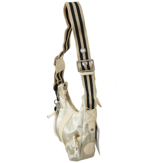 WAYFARER White Shoulder Crossbody Sling Fabric Purse VAS9185
