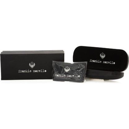 Frankie Morello Black Metallic Fibre Men Sunglasses 1728,67345744032,Accessories,Black,Frankie Morello,Glasses and Sunglasses - Accessories,Men,New with tags,Sunglasses,Sunglasses - Glasses and Sunglasses - Accessories,Sunglasses for Men - Sunglasses