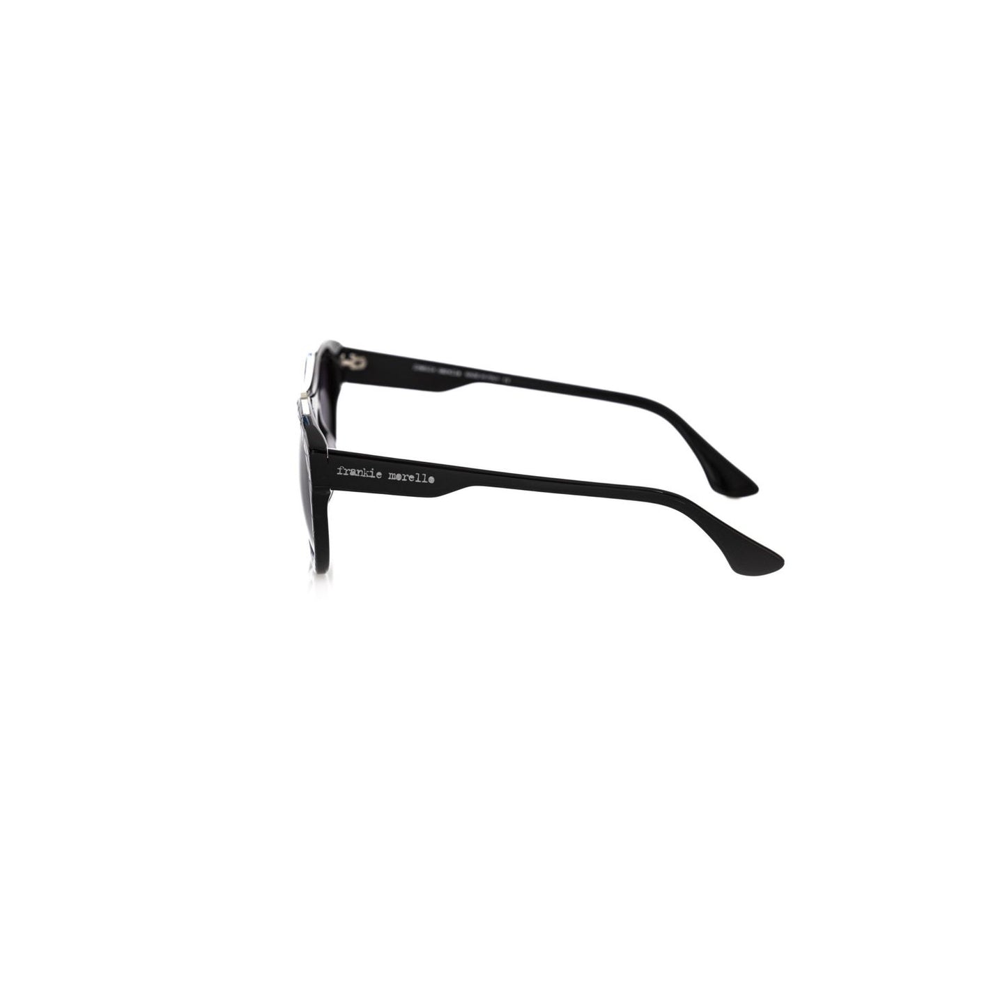 Frankie Morello Black Acetate Men Sunglasses1728,67345744032,Accessories,Black,Frankie Morello,Glasses and Sunglasses - Accessories,Men,New with tags,Sunglasses,Sunglasses - Glasses and Sunglasses - Accessories,Sunglasses for Men - Sunglasses