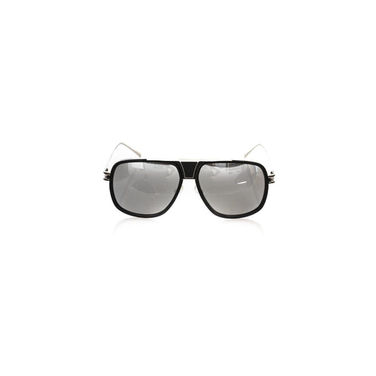 Frankie Morello Black Metallic Fiber Men Sunglass1728,67345744032,Accessories,Black,Frankie Morello,Glasses and Sunglasses - Accessories,Men,New with tags,Sunglasses,Sunglasses - Glasses and Sunglasses - Accessories,Sunglasses for Men - Sunglasses