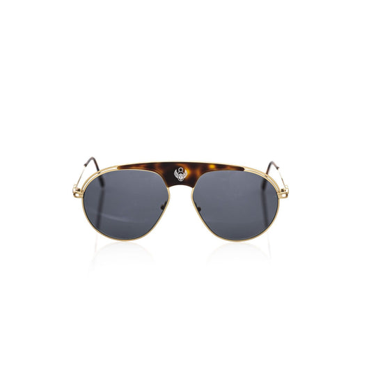 Frankie Morello Brown Metallic Fibre Men Sunglass1728,67345744032,Accessories,Brown,Frankie Morello,Glasses and Sunglasses - Accessories,Men,New with tags,Sunglasses,Sunglasses - Glasses and Sunglasses - Accessories,Sunglasses for Men - Sunglasses