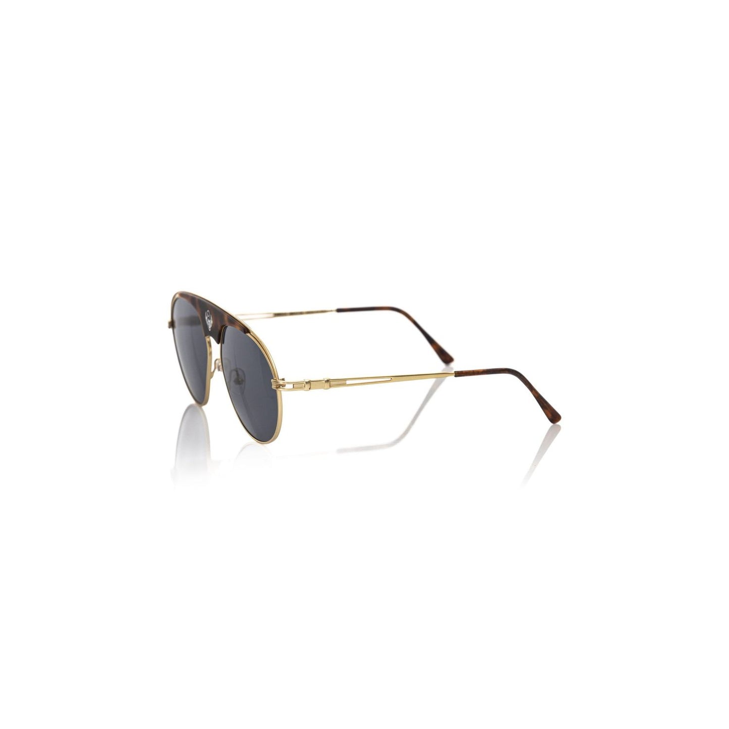 Frankie Morello Brown Metallic Fibre Men Sunglass 1728,67345744032,Accessories,Brown,Frankie Morello,Glasses and Sunglasses - Accessories,Men,New with tags,Sunglasses,Sunglasses - Glasses and Sunglasses - Accessories,Sunglasses for Men - Sunglasses