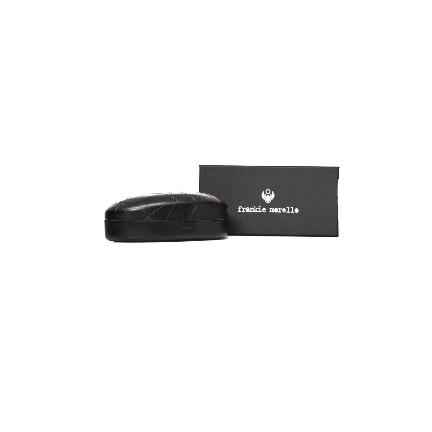 Frankie Morello Brown Metallic Fibre Men Sunglass