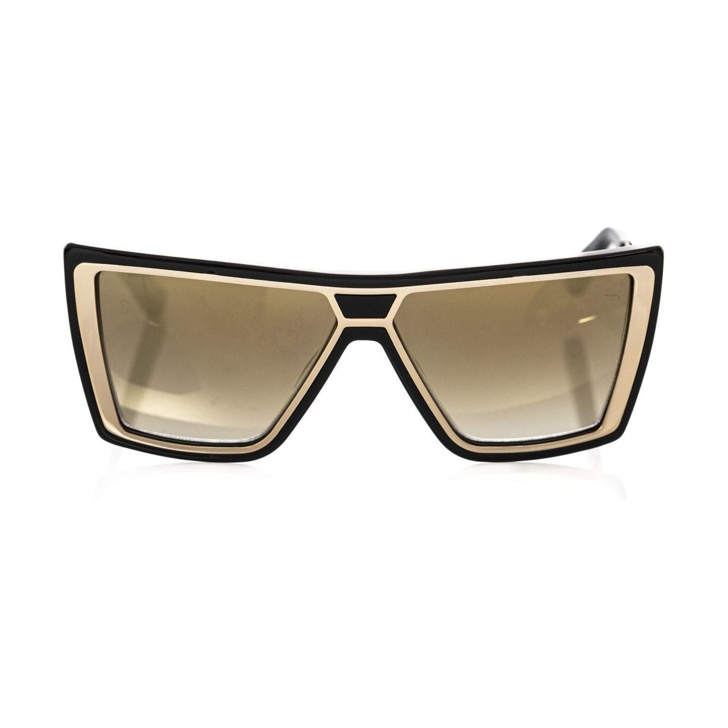 Frankie Morello Black Acetate Women's Sunglass FR-22069