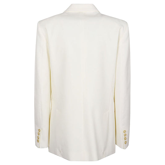 Erika Cavallini Semi-Couture Jackets White P4SH09A20-0