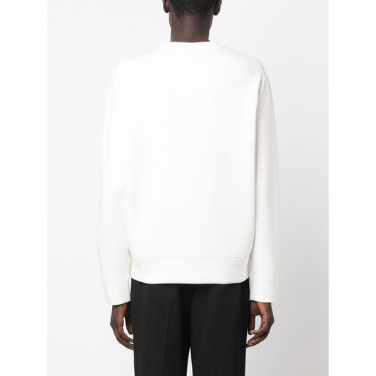 Emporio Armani Double-jersey sweatshirt with embossed embroidered EA logo 8N1ML71JHSZ0101-P25