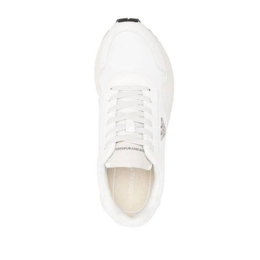 Emporio Armani Sneakers in recycled nylon with details in regenerated saffiano ASV X4X630XN877M801-P25