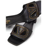 Valentino Garavani 60mm VLogo Signature leather sandals